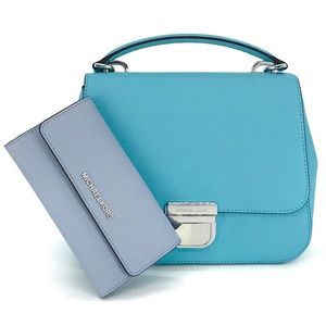 Michael Kors Bridgette TH Messenger Bag Wallet Set